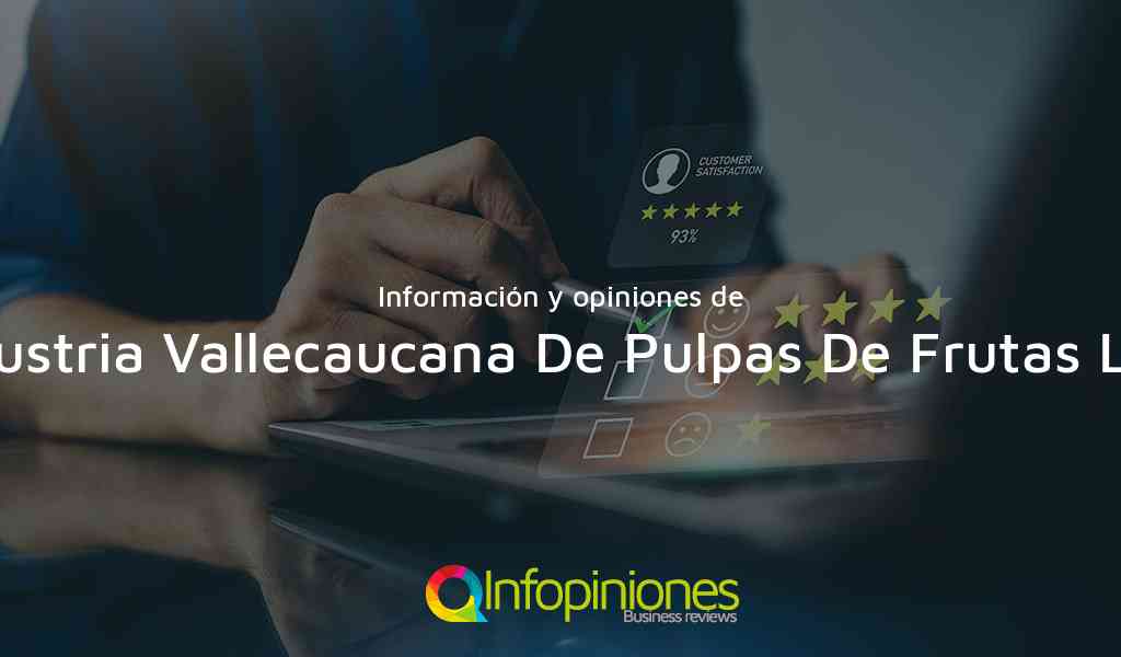 Información y opiniones sobre Industria Vallecaucana De Pulpas De Frutas Ltda de Cali